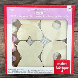 Creatology Wood Block Painting Kit NWT